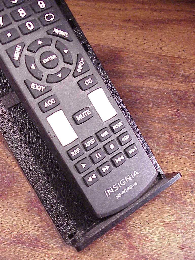 Insignia NSRC4NA18 TV Remote Control, used, cleaned, tested Remote