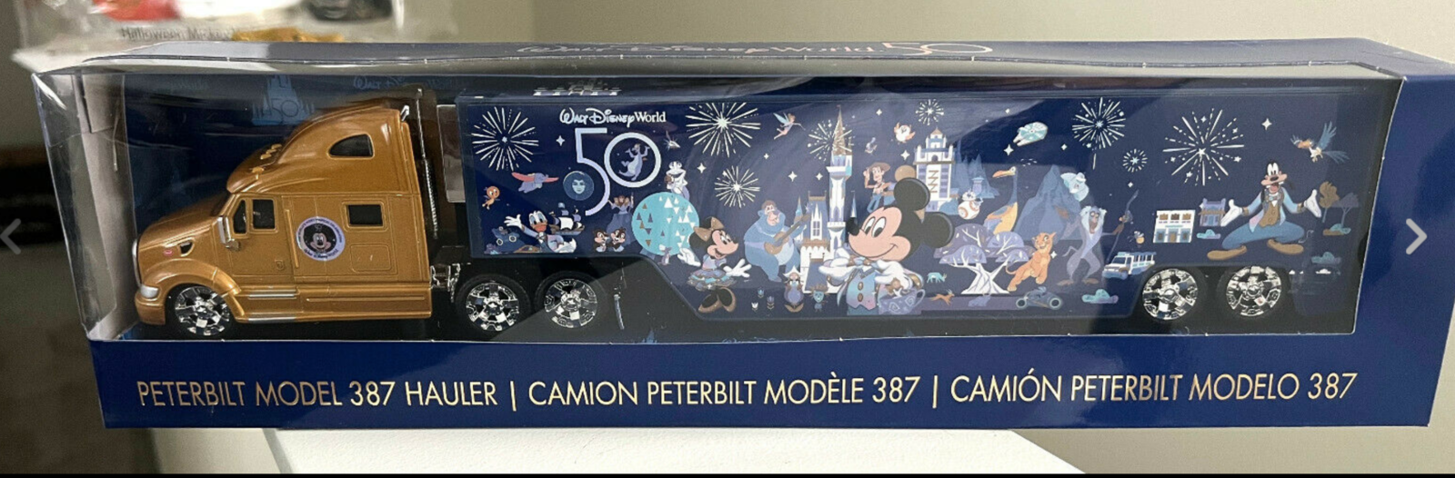 Disney Theme Park Collection TRANSPORT BUS Die Cast Vehicle MICKEY & GOOFY  New!