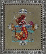 Mirabilia MD126 &quot;GYPSY MERMAID&quot; CHART &amp; EMBELLISHMENT + SPECIAL THREADS - $64.34