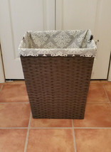Vintage Rubbermaid Laundry Basket Hamper Rectangular 2965 Green