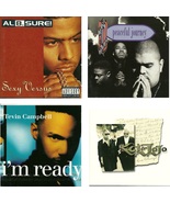 Lot of 4 CDs Al B Sure Heavy D & The Boyz Tevin Campbell K-Ci & Jojo - No Cases - $2.99