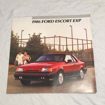 1986 Ford Escort EXP sales brochure - $10.00