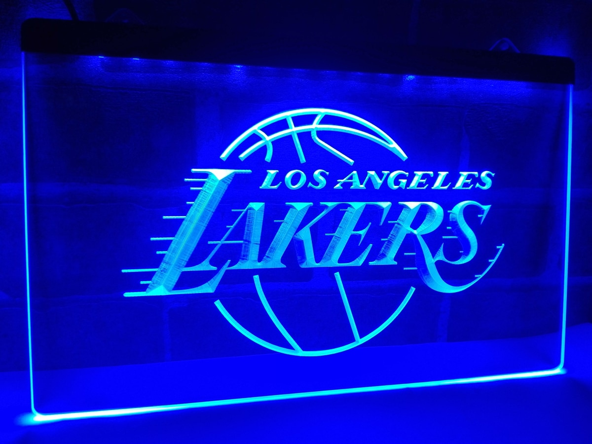 Los Angeles Lakers Neon Sign, Los Angeles Lakers Sign