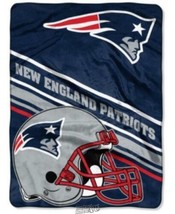 Northwest Company New England Patriots Raschel Throw Slant Blanket - $37.99