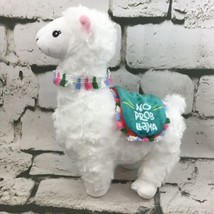 Original Authentic No Prob Llama Plush Stuffed Animal White Alpaca Stuffed Toy - $11.88