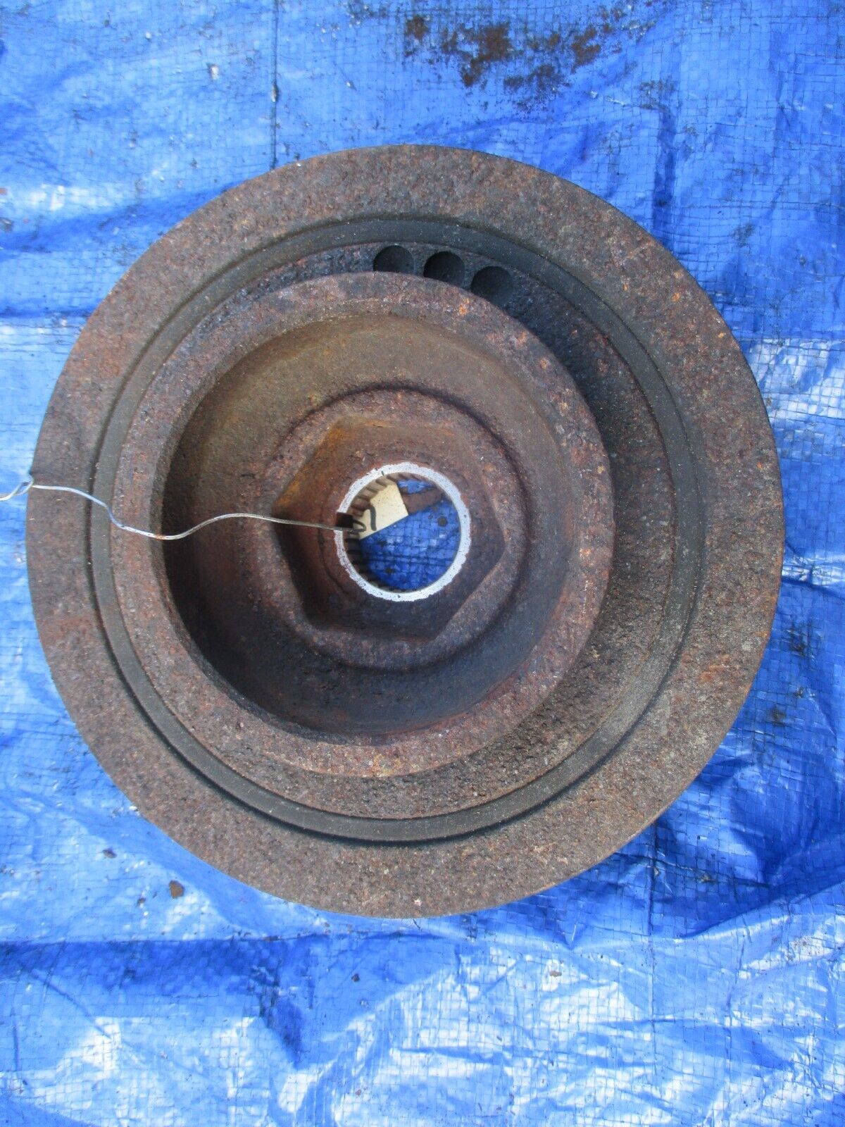 9802 Honda Accord F23A1 OEM crankshaft pulley F23 OEM VTEC harmonic