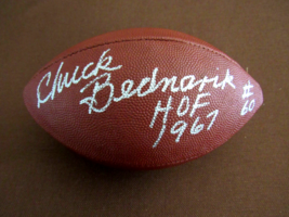 Franco Harris Good Luck Pitts Steelers Hof Signed Auto Vtg Spalding  Football Jsa