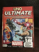 Mattel - UNO Ultimate Marvel Card Game New Open Box - $4.00