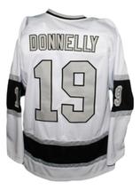 Any Name Number New Haven Nighthawks Retro Hockey Jersey New Donelly White image 5