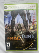 Fracture (Microsoft Xbox 360, Live 2008) CIB Complete with Manual (T-Teen) - $8.59