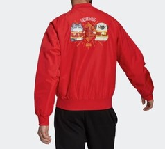 Authenticity Guarantee 
Adidas G85182 Neo Wuhuang Bomber Jacket Vivid Re... - $247.47