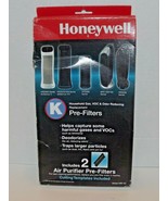 Genuine Honeywell Pack of 2 Air Purifier K Pre-Filters HRE-K2 New Worn B... - $24.74