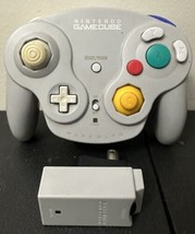 OEM Gray Nintendo GameCube Wavebird Wireless Controller with Receiver Ge... - $80.40