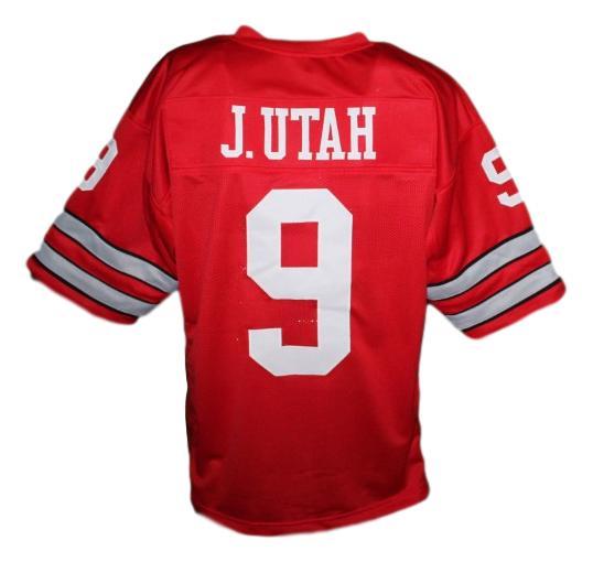 Johnny utah point break movie keanu reaves football jersey red   1