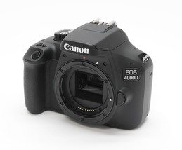 Canon EOS 4000D 18MP Digital SLR Camera (Body Only) - Black image 1
