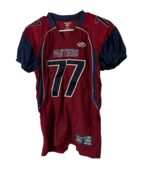 Rawlings Fußball Jugend Panthers #77 Übung Spiel Trikot Top, Weinrot/Mar... - $13.96