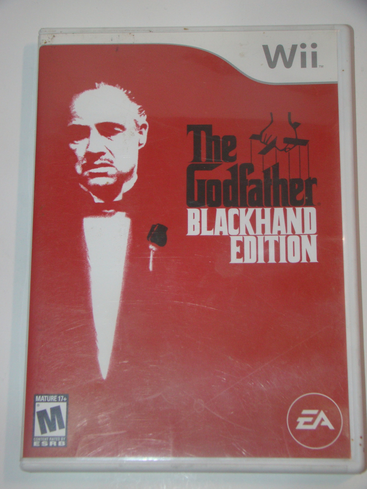 Nintendo Wii The Godfather BLACK HAND EDITION with Manual