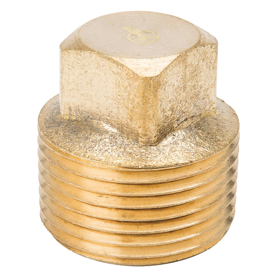 BK 1/4-in Brass Threaded Cap Plug Fitting and 50 similar items