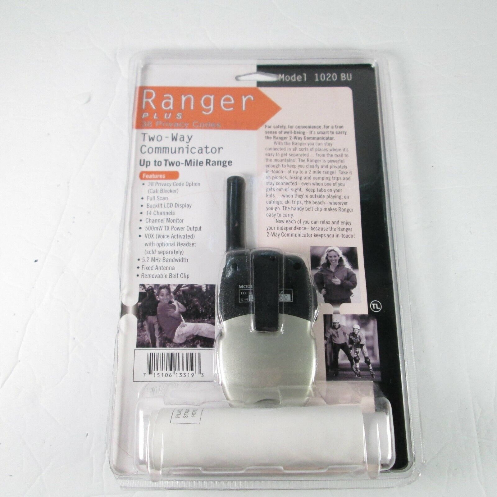 Ranger Plus Model 1020 BU Two Way and 50 similar items