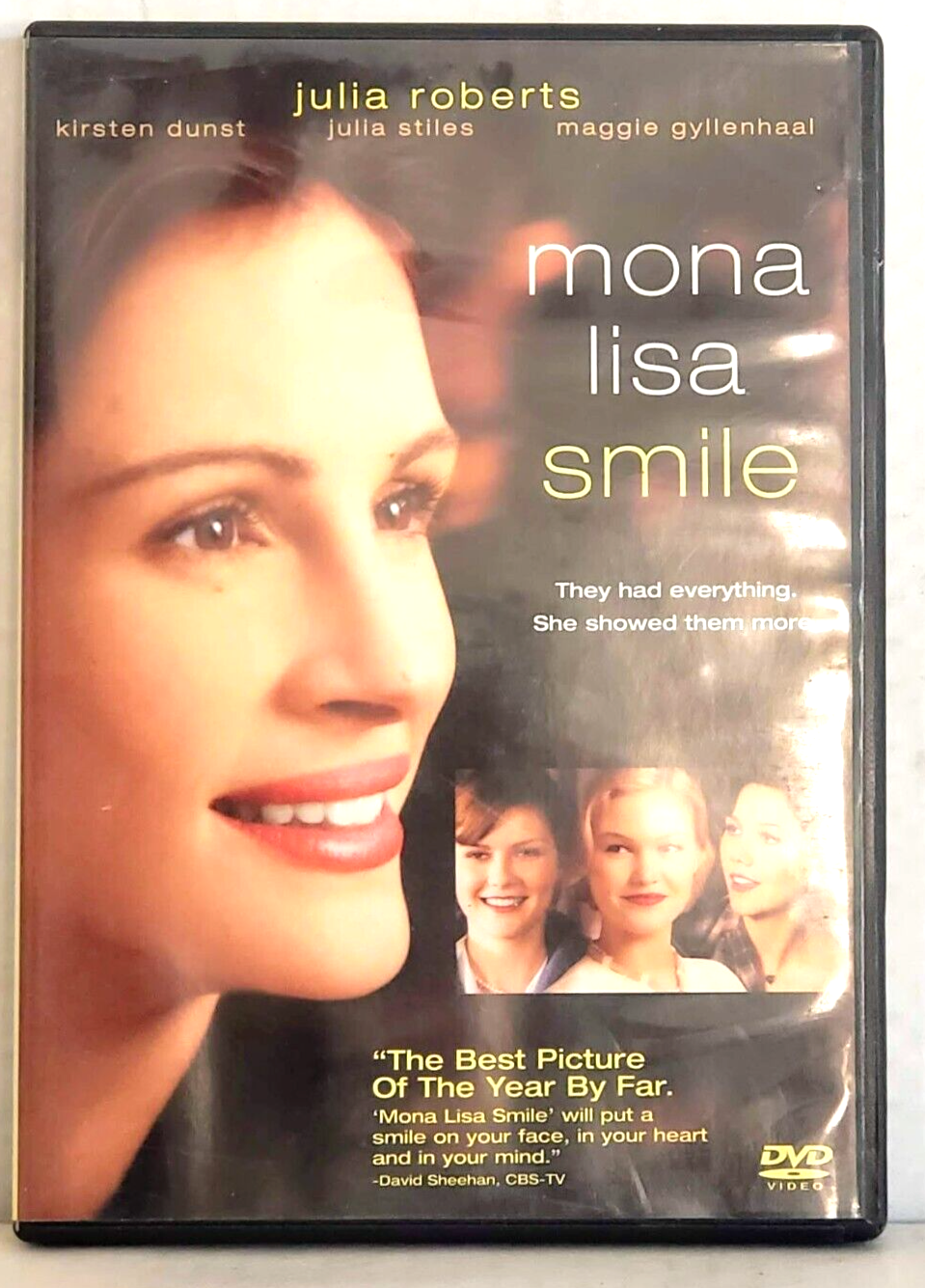 Mona Lisa Smile DVD 2004 Stars Julia Roberts, Kirsten Dunst and Julia ...