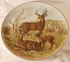 ENESCO Limited Edition 1981 Collector Plate "The Deer Family"  #507 - $45.00