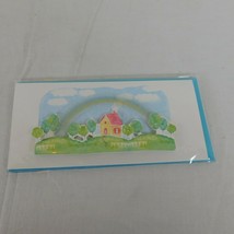 Paper Magic Group Wishing Rainbow Greeting Card House Yard Sky Sunshine ... - $4.00