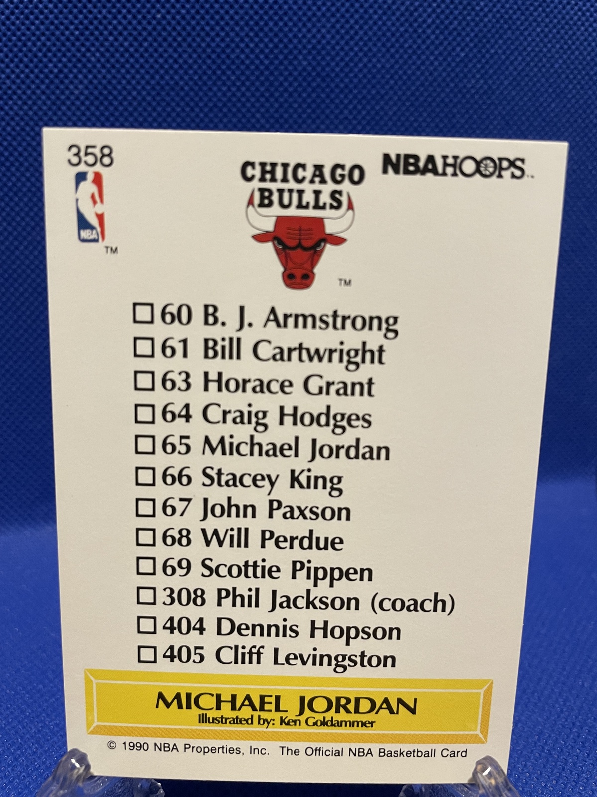 michael jordan 1990 nba hoops card value
