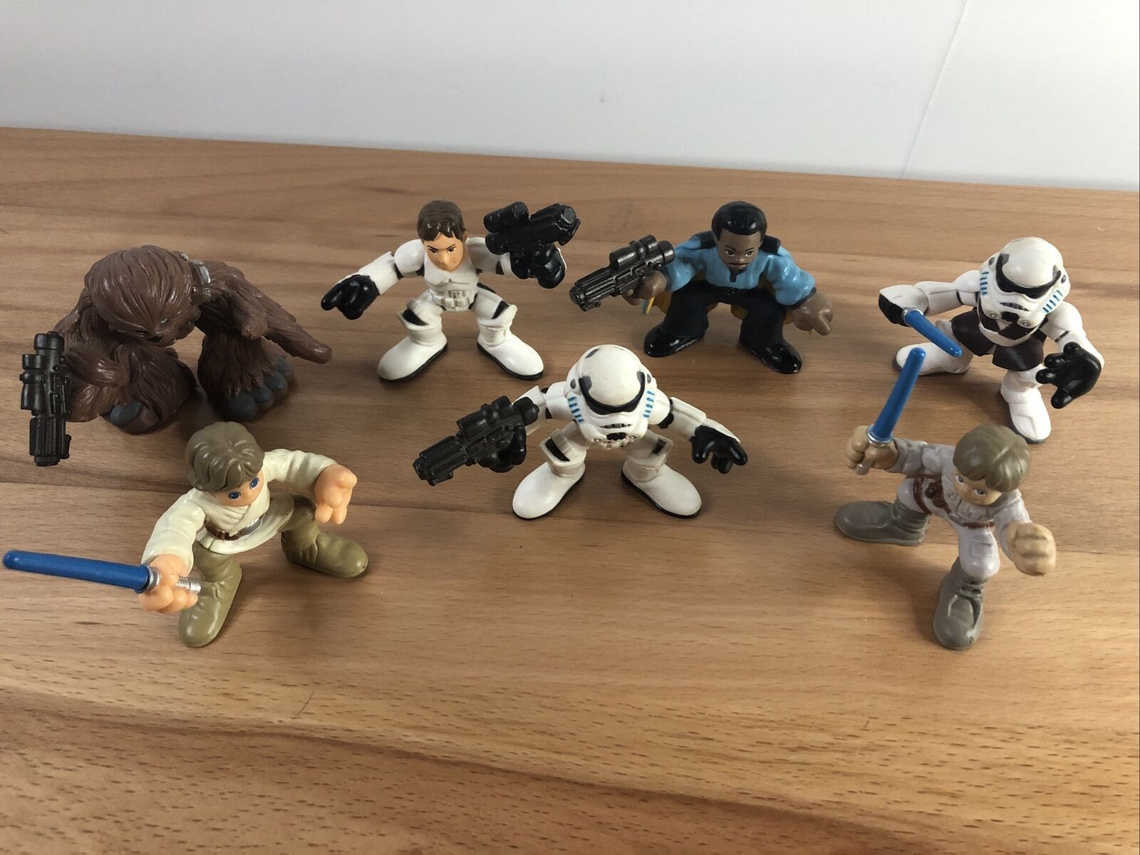 Star Wars Galactic Heroes Lot, Playskool / Hasbro 2002-2005 Qty 7