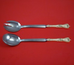 Old Colonial by Towle Sterling Silver Salad Serving Set Modern Custom 10 1/2" - $132.76