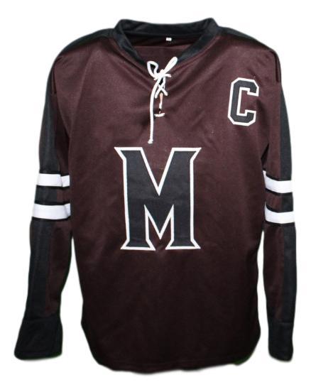 Mystery alaska movie hockey jersey biebe  10 brown   1
