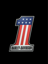 Harley Davidson American Flag # 1 Sign / Motorcycle signs / Patriotic Signs - $299.99
