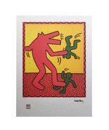 1990s Original Gorgeous Keith Haring Limited Edition Lithograph - $930.00