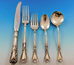 Victoria by Watson Wallace Sterling Silver Flatware Set for 6 Service 30... - $1,599.35