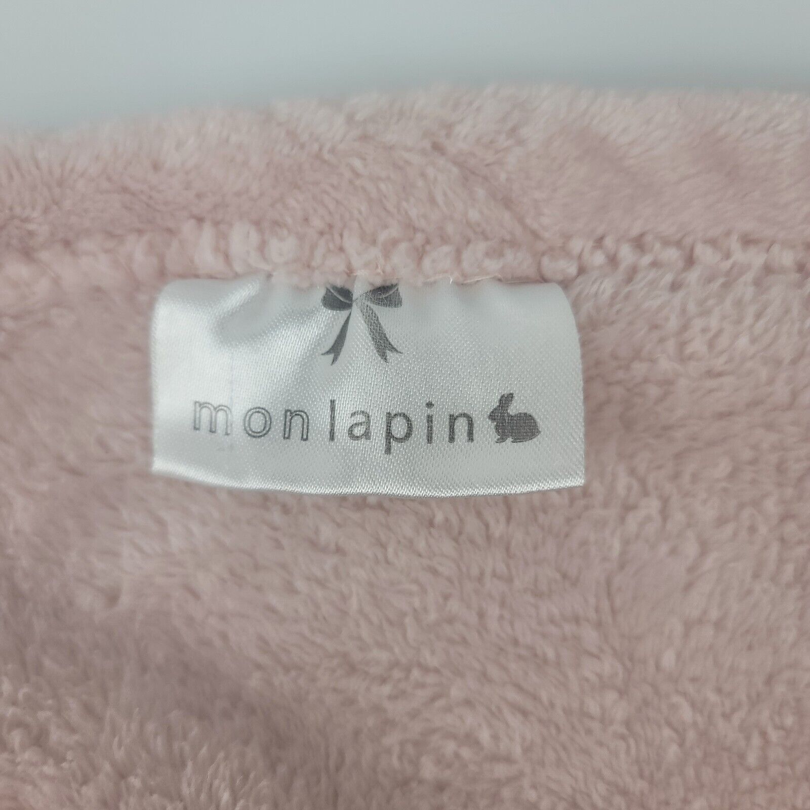 Mon Lapin Baby Girl Pink Embossed Texture Square Diamond Pattern Soft