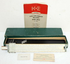 Sold at Auction: Vintage Keuffel and Esser Co. Jet-Math Slide Rule