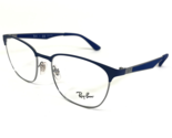 Ray-Ban Eyeglasses Frames RB 6356 2876 Blue Silver Square Full Rim 52-18... - $109.18
