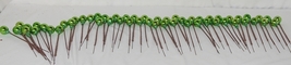 Unbranded Wholesale Lot 54 Green Christmas Ball Pick Decoration 8 inches image 3
