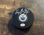 Wayne Gretzky Signed Edmonton Oilers Hockey Puck COA - $249.00