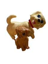Barbie Mattel Golden Retriever Puppy Dog & Vet Set Replacement Brown Tan - $8.81