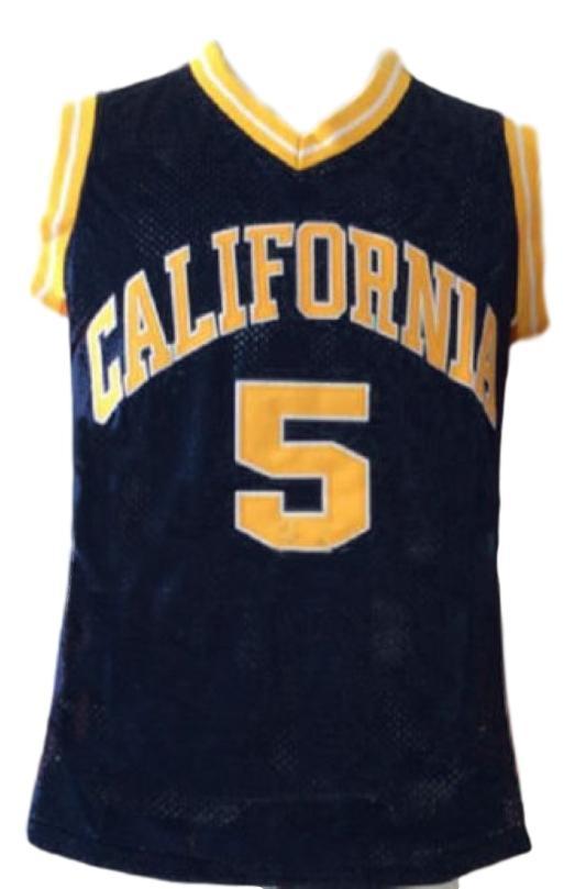 Jason kidd college basketball jersey navy blue   1