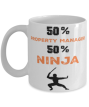 Property Manager  Ninja Coffee Mug, Property Manager  Ninja, Unique Cool Gifts  - $19.95