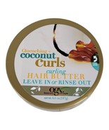 OGX Quenching Coconut Curls Curling Hair Butter, 6.6 Ounce - $29.09