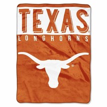 Texas Longhorns 60" by 80" Twin Size Raschel Blanket-Basic Design - NCAA - $36.85