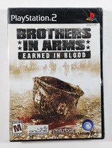 Brothers in Arms Earned in Blood PS2 (Sony PlayStation 2, 2005) New Sealed - $13.79