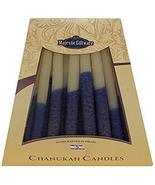Majestic Giftware SH-CP101 Hanukkah Candles, 6-Inch, Frost Blue/White, 4... - $13.74