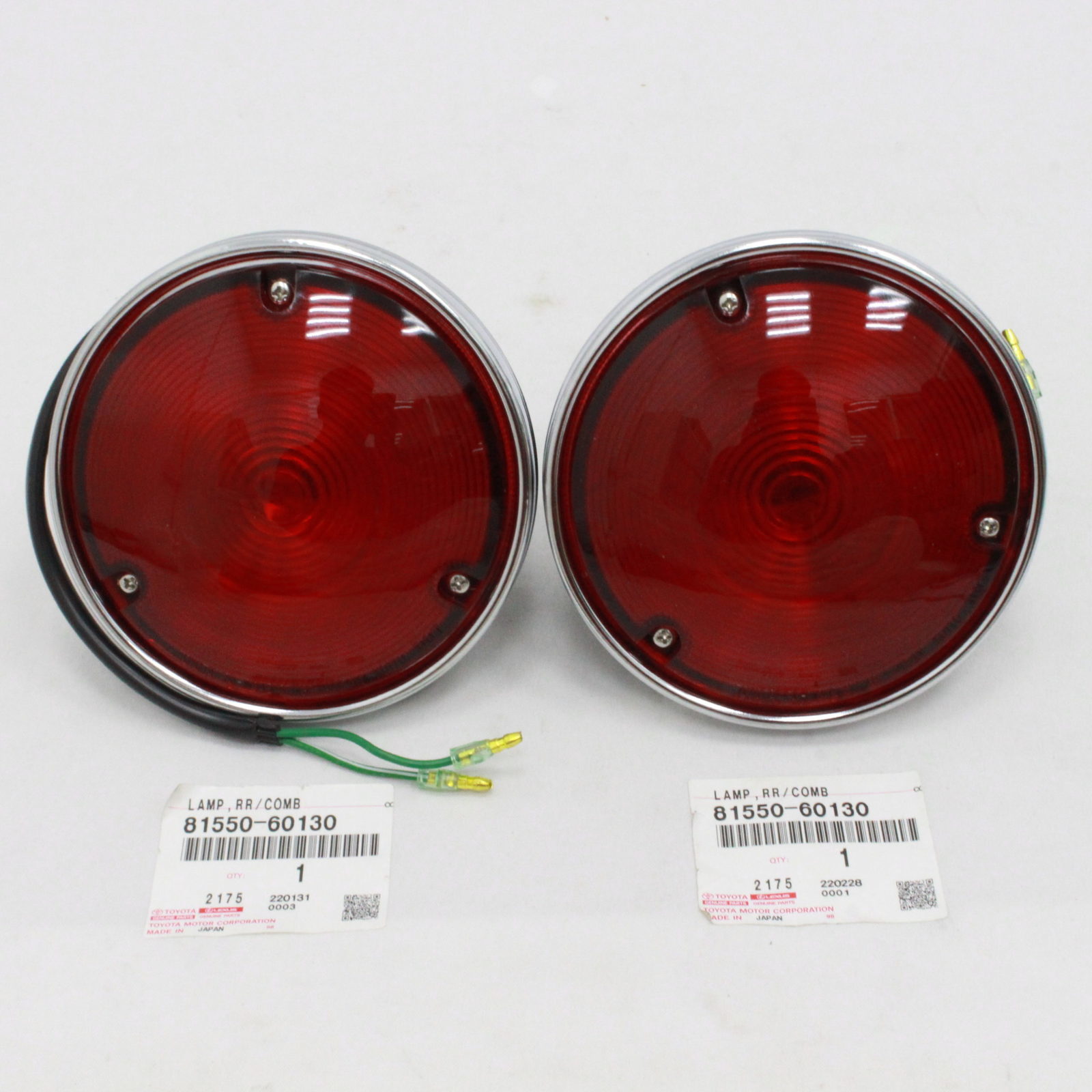 Toyota Land Cruiser FJ40 Tail Lights Combination Lamps LH RH 81550 ...