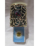 Bath &amp; Body Works Wallflower Fragrance Plug SPOOKY SPIDER WEB JEWELED NI... - $33.62