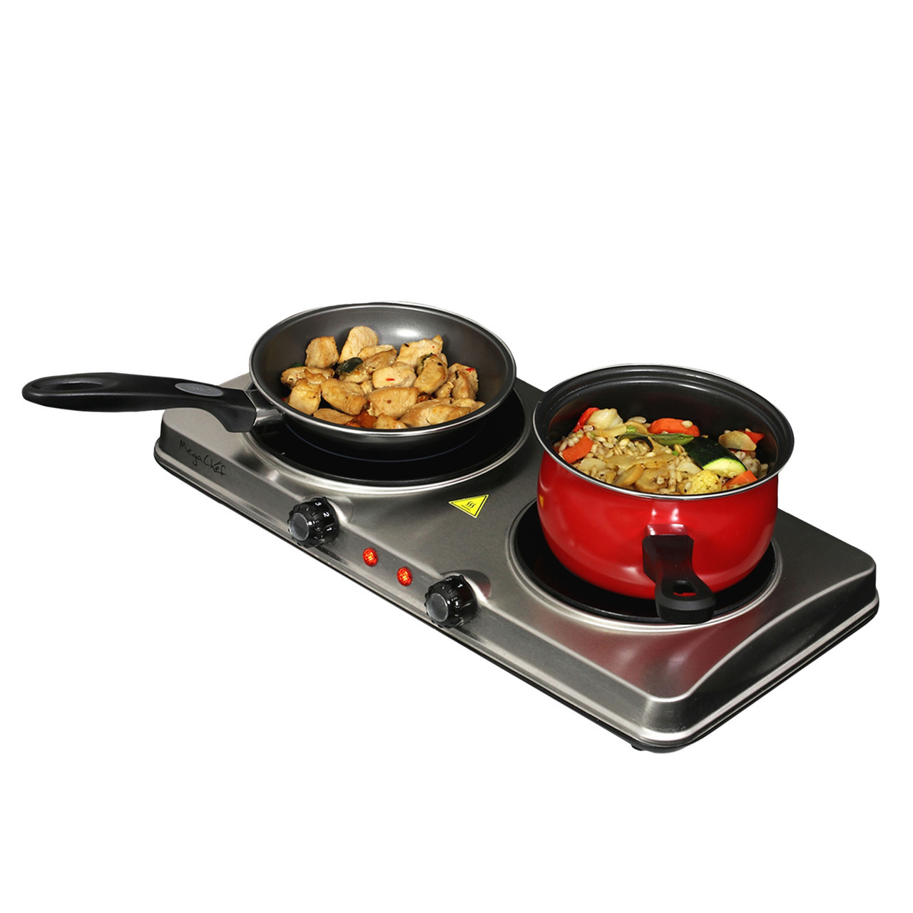 Better Chef - Electric Double Omelet Maker - Red