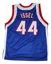 Dan Issel Custom Kentucky Colonels New Men Basketball Jersey Blue Any Size image 2