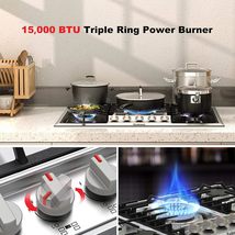 Winco EIDS-18 Commercial-Grade Drop-In Induction Cooktop Burner, 1800W, 120V